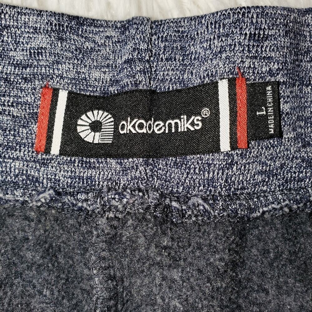 Akademiks Heathered Blue and Grey Gray High-waisted Jogger Size L Athletic - Picture 2 of 10